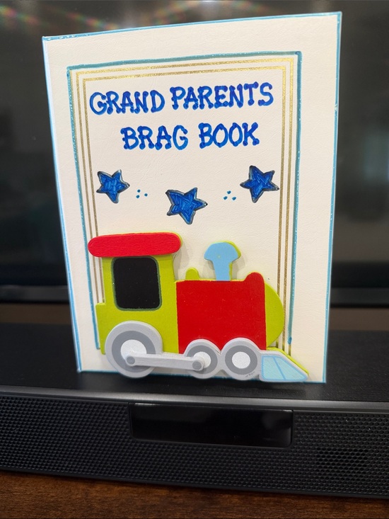 Other - BNWT HANDMADE GRANDPARENTS BRAG BOOK 4 x 6  100 PHOTOS PHOTO ALBUM